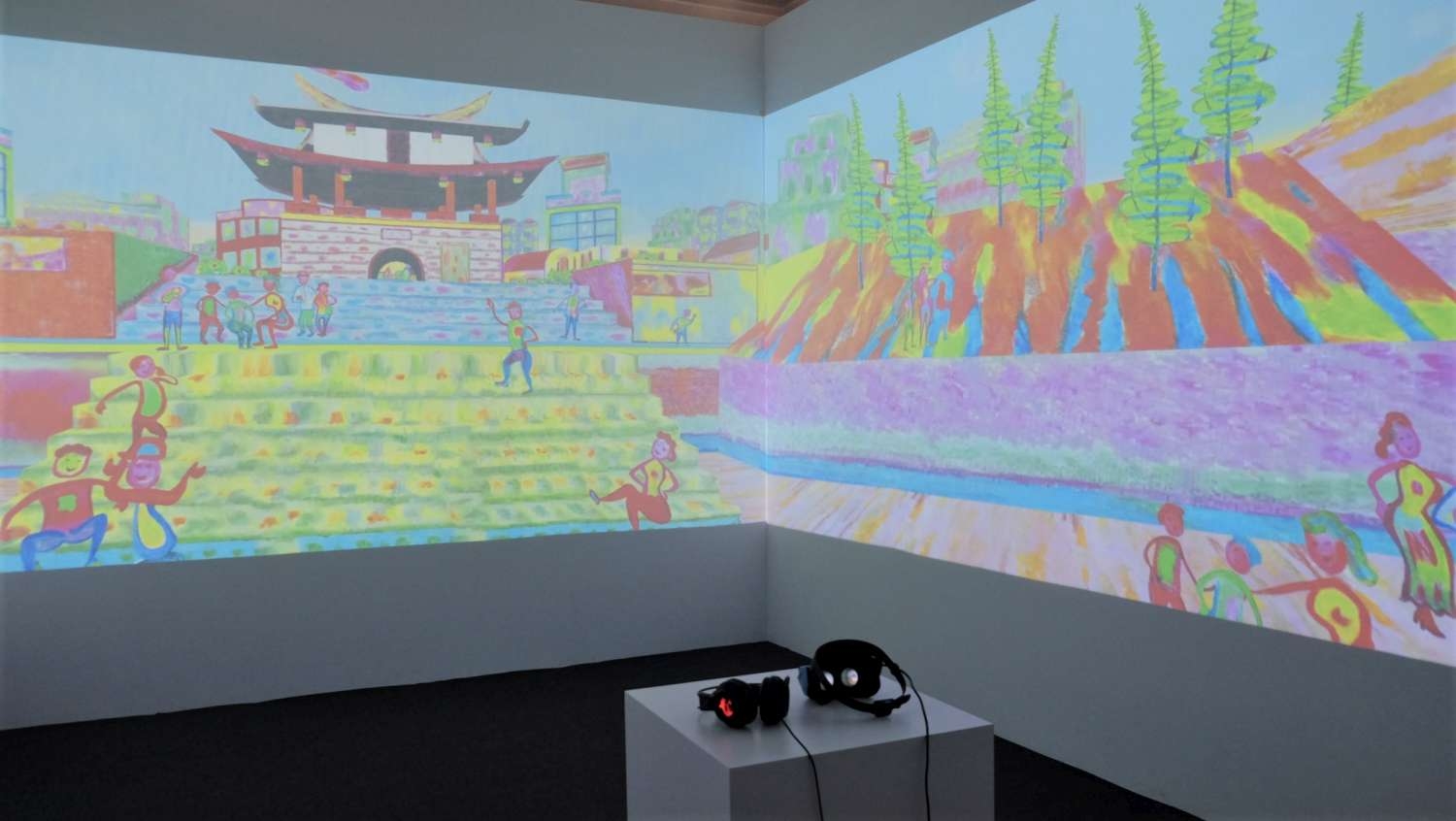 04-以VR技術將黃志超新作《東門城》作品轉為360度VR全景畫面