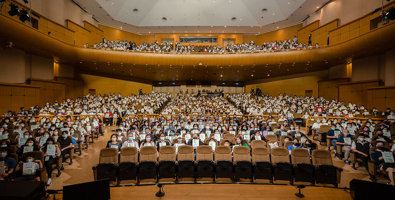 總統府音樂會由衛武營國家藝術文化中心主辦，藝術總監簡文彬統籌，共邀請970人出席聆賞。（總統府提供）