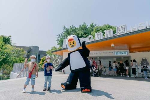 9月24日、25日動物園攜手樂高舉辦「探索吧！動物專家」挑戰賽，還有超人氣「樂高企鵝人偶」全台首度見面會