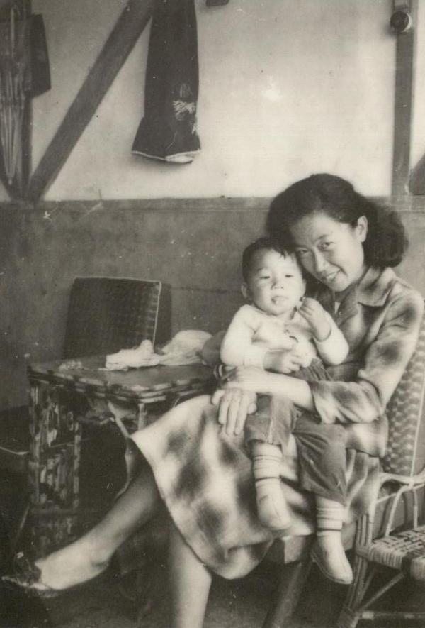 郭玉珍與小兒子